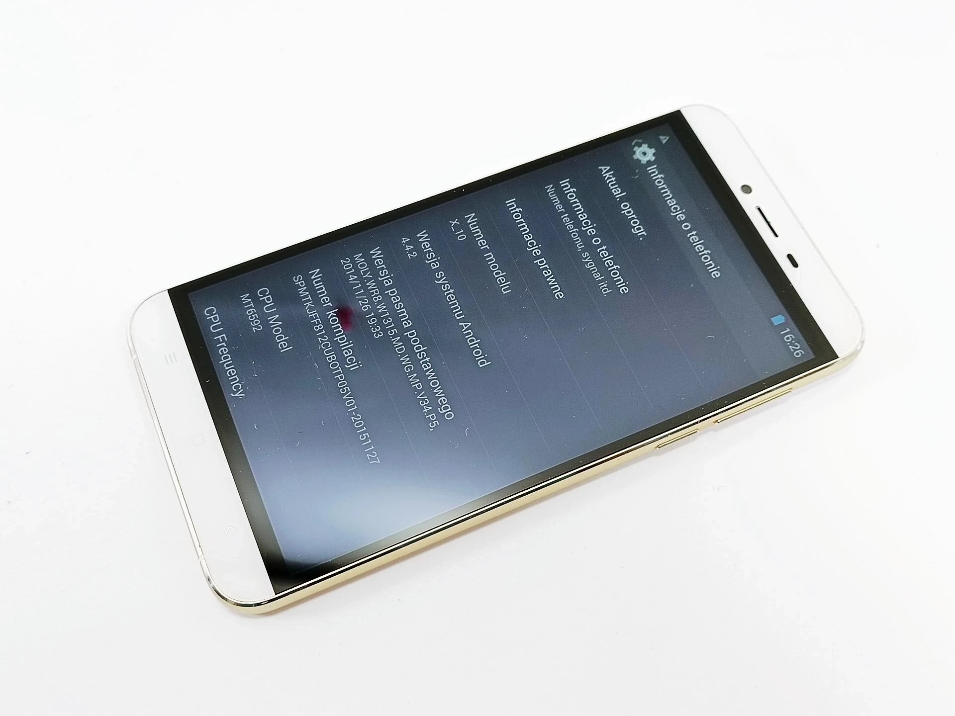 cubot-x10-2-gb-16-gb-bialy-typ-smartfon