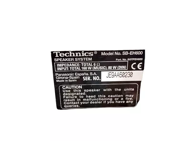 WIEŻA TECHNICS SL-EH500/4 KONDYGNACJE