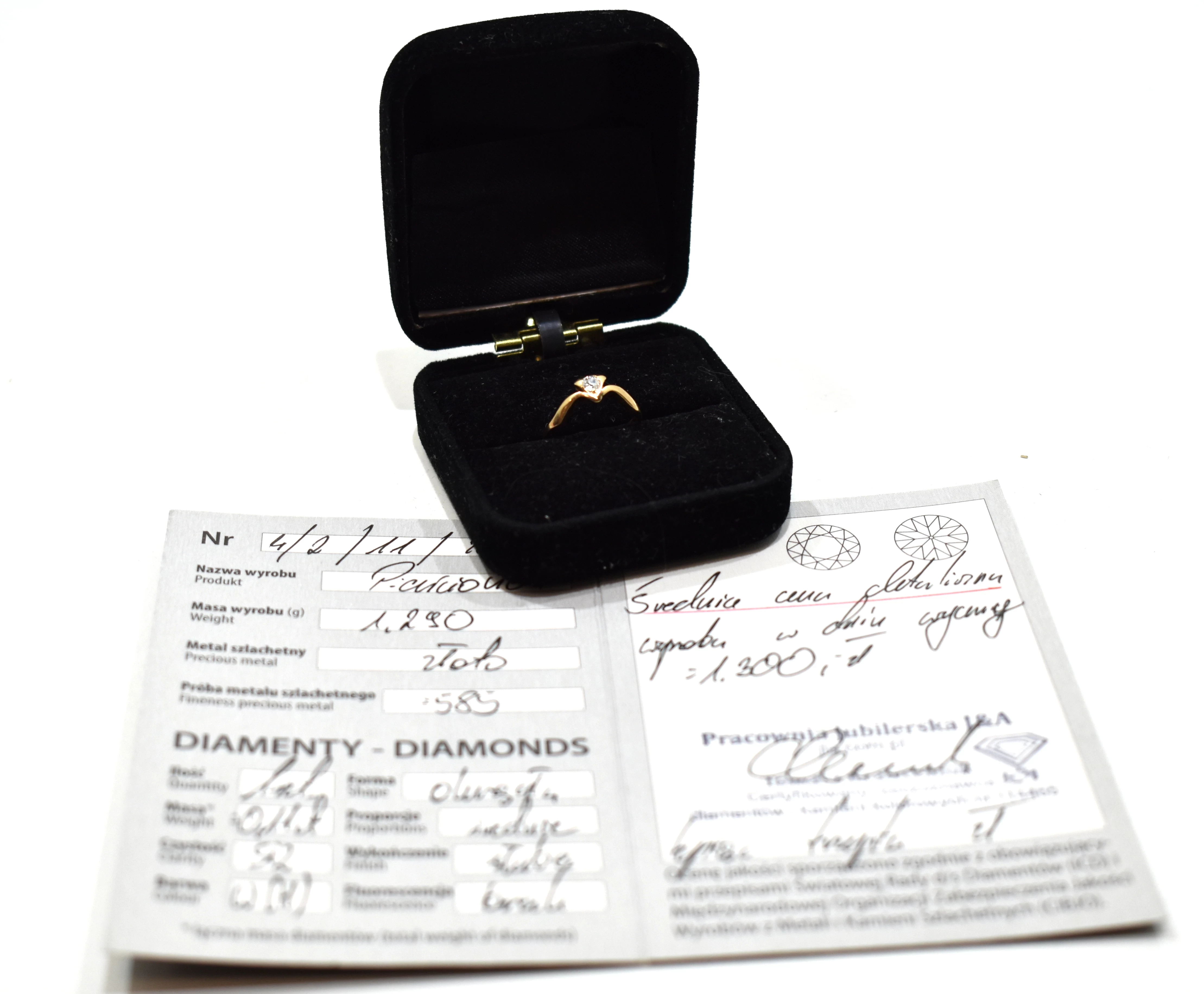 uroczy-zloty-pierscionek-z-brylantem-129g-585-marka-248811-2037009