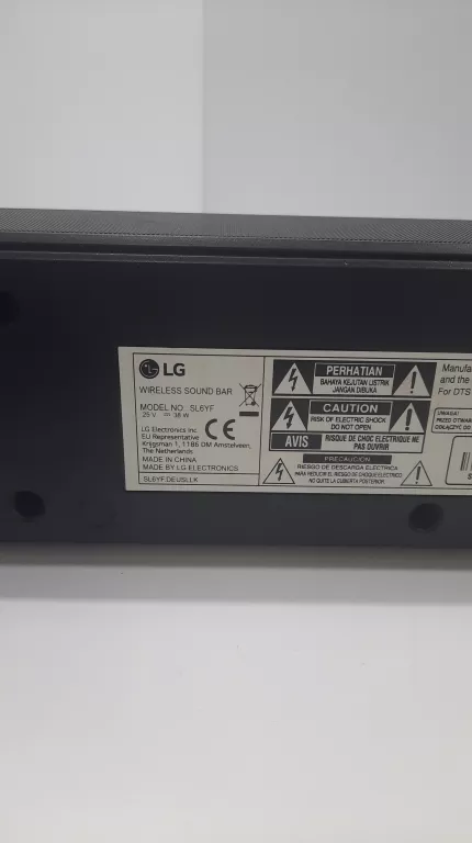 LG SOUNDBAR SL6YF KOMPLET