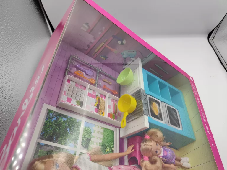 BARBIE SIOSTRY WSPÓLNE PIECZENIE ZESTAW + LALKI