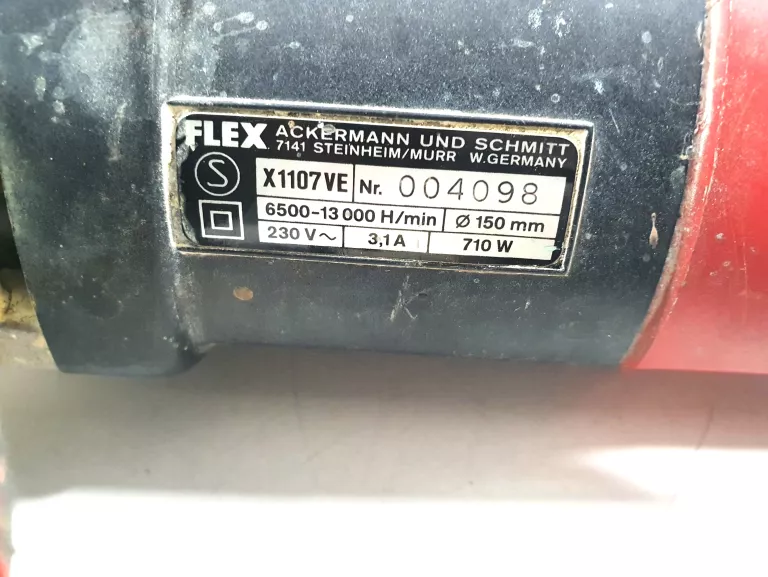 SZLIFIERKA MIMOŚRODOWA FLEX X 1107 VE