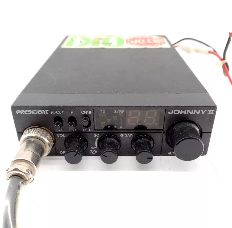CB RADIO PRESIDENT JOHNSON 2 + ANTENA