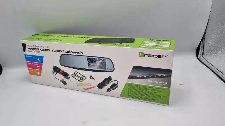 WIDEOREJESTRATOR TRACER G-PARK SILVER + KAMERA TY