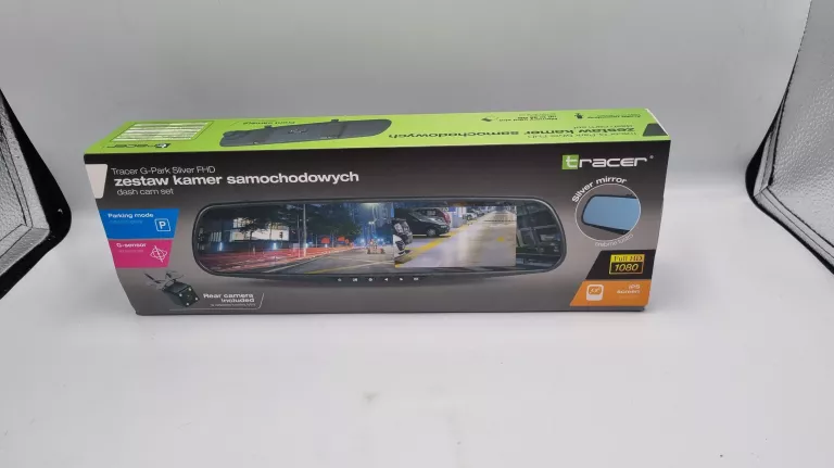 WIDEOREJESTRATOR TRACER G-PARK SILVER + KAMERA TY