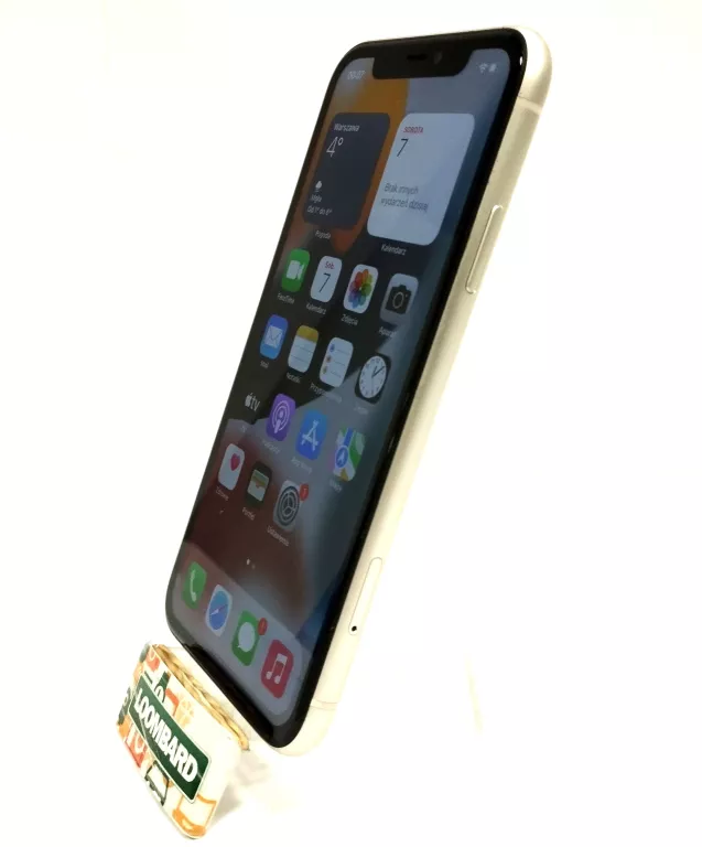 TELEFON APPLE IPHONE 11 4 GB / 256 GB BIAŁY