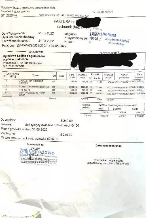 KOSIARKA SPALINOWA STIGA COMBI 753 S + GW