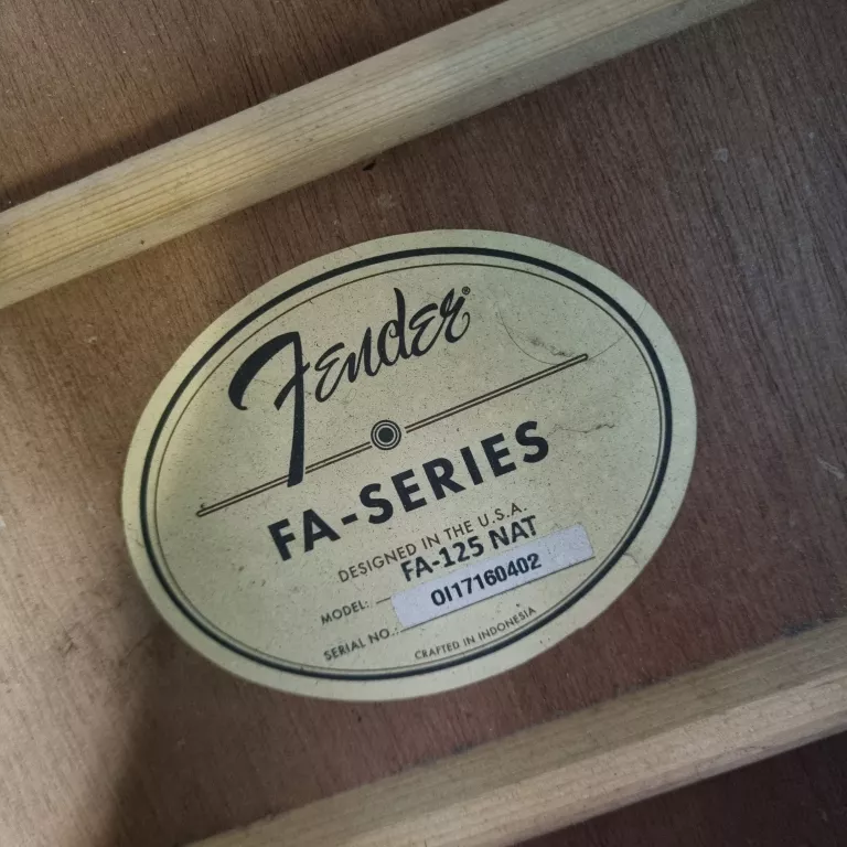 GITARA AKUSTYCZNA FENDER FA-125 NAT