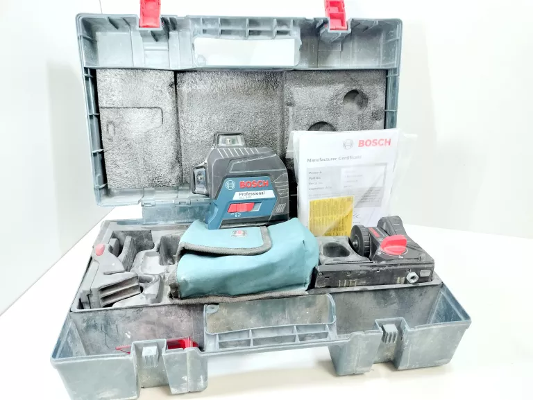 LASER KRZYŻOWY BOSCH GLL 3-80 W WALIZCE