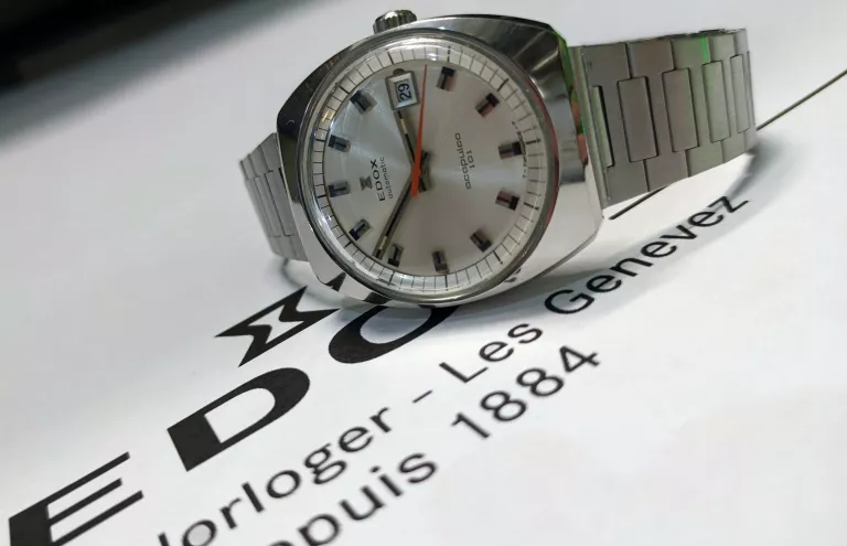 MĘSKI EDOX AUTOMATIC ACAPULCO 101 VINTAGE LATA 70