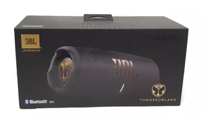 GŁOŚNIK JBL CHARGE 5 TOMORROWLAND KOMPLET