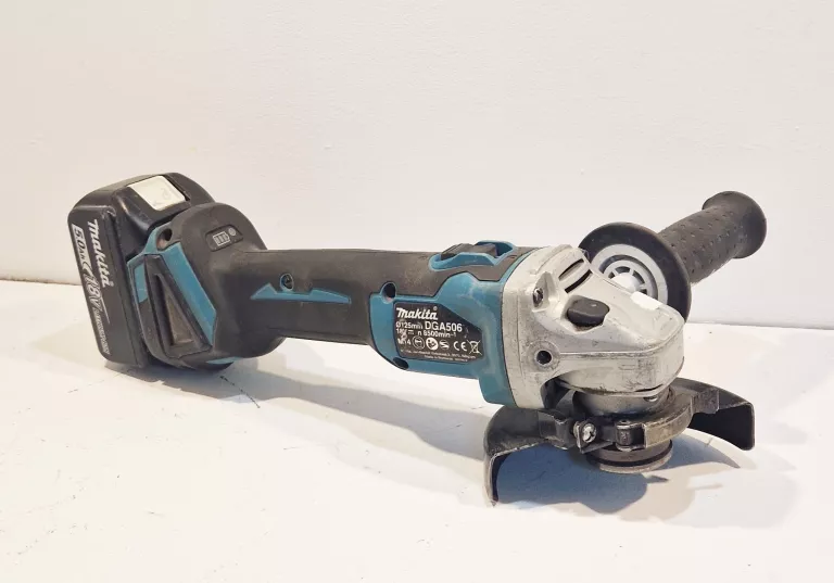 SZLIFIERKA MAKITA DGA 506 + AKU 18V 5.0 AH