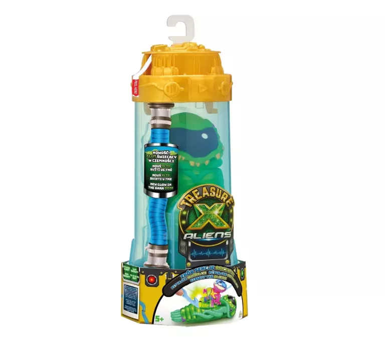 cobi-treasure-x-aliens-obcy-figurka-lowcy-41582-stan-powystawowy