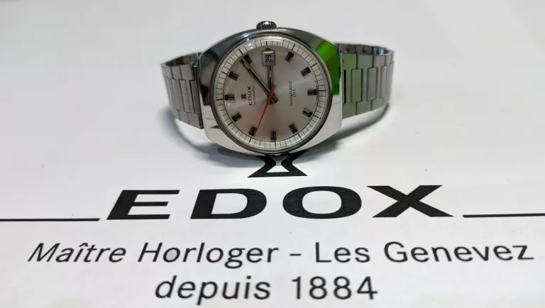 MĘSKI EDOX AUTOMATIC ACAPULCO 101 VINTAGE LATA 70