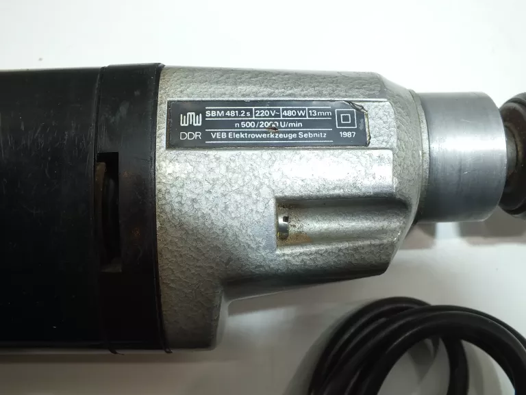 WIERTARKA WMW DDR SBM 481.2S+AKCESORIA