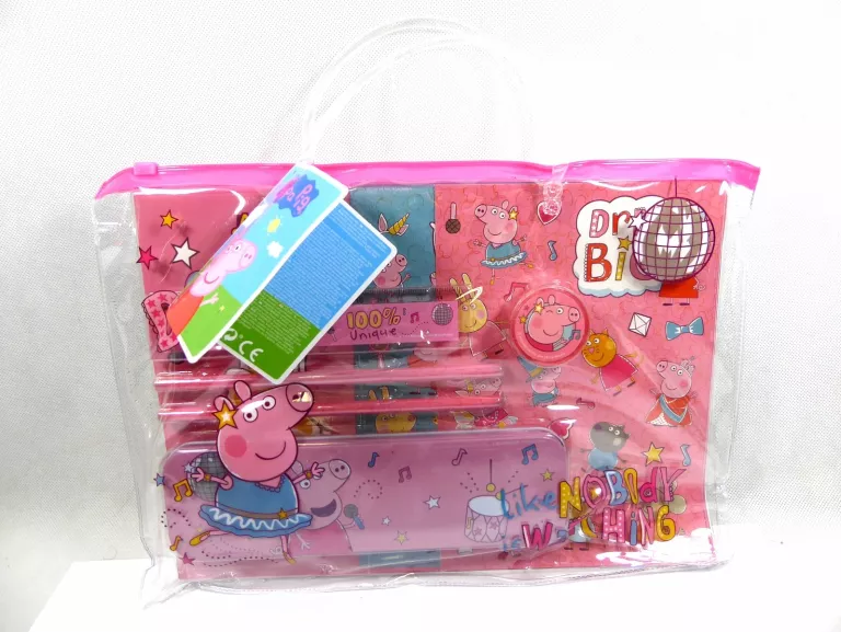 TOREBKA NA PRZYBORY DO PISANIA ŚWINKA PEPPA PIG