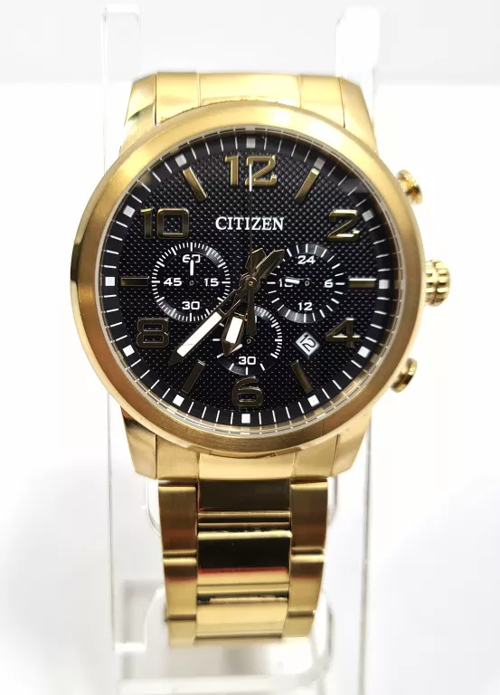 ZEGAREK ZŁOTY MĘSKI CITIZEN AN8052-55E KOMPLET