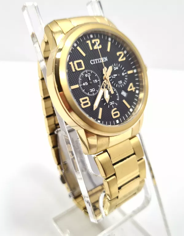 ZEGAREK ZŁOTY MĘSKI CITIZEN AN8052-55E KOMPLET