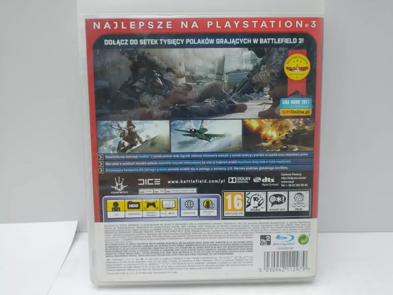 GRA PS3 BATTLEFIELD 3 ESSENTIALS #PL