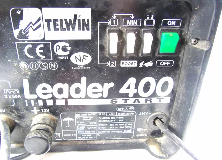 ŚWIETNY PROSTOWNIK TELWIN LEADER 400 12/24V