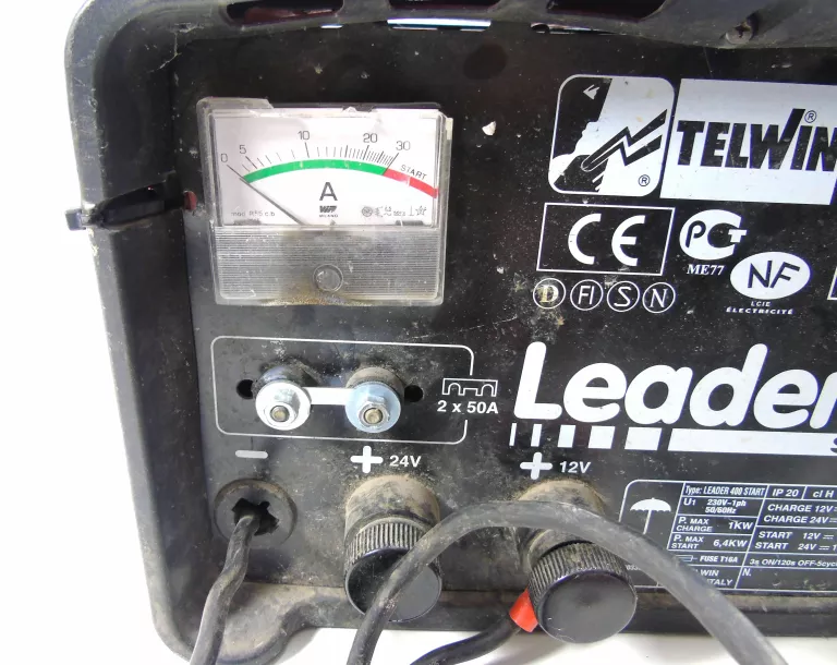 ŚWIETNY PROSTOWNIK TELWIN LEADER 400 12/24V