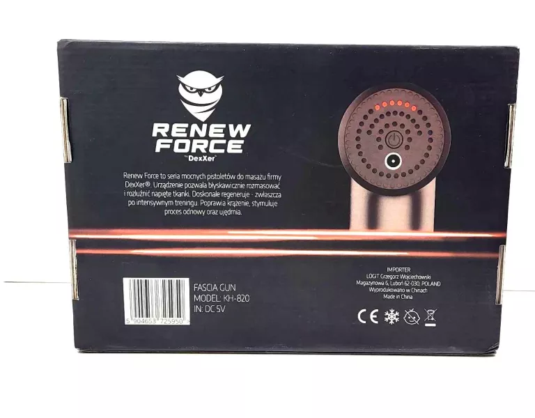 pistolet-do-masazu-renew-force-kh-820-rodzaj-ciala