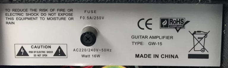 GITARA ELEKTRYCZNA VISION+WZMACINACZ