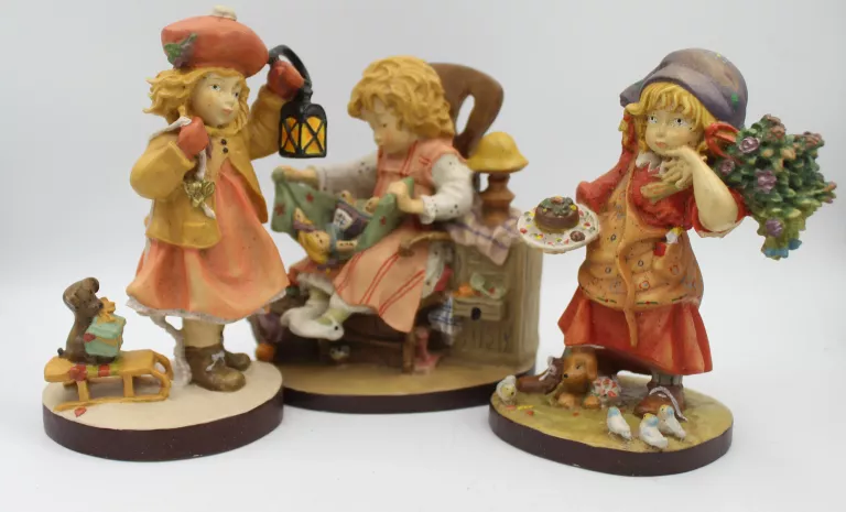 9 FIGUREK PORCELANOWYCH LISI MARTIN BY DOLFI