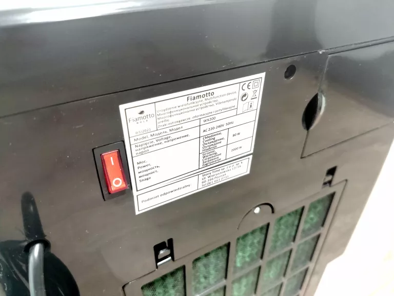 FIAMOTTOWEL MAX KOMINEK,KLIMATYZATOR,JONIZATOR