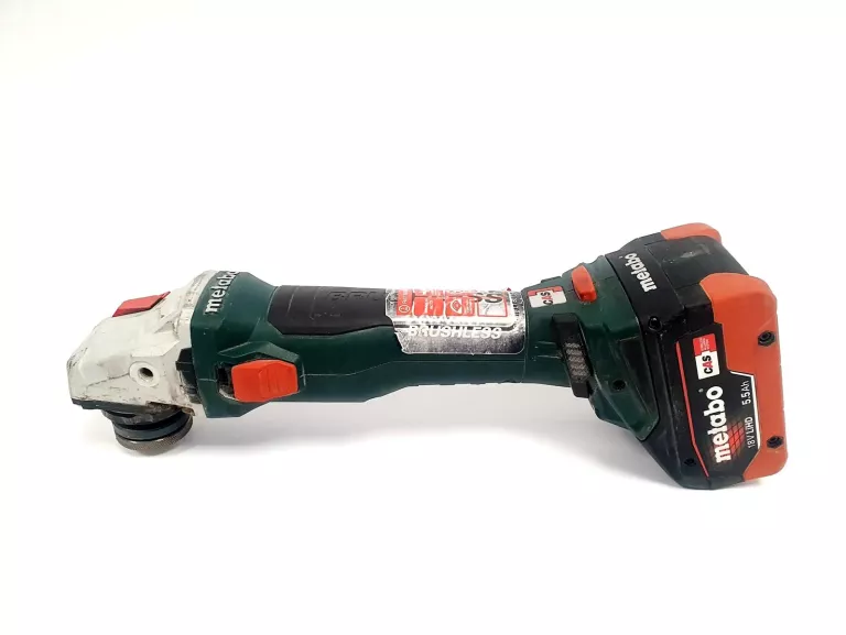 SZLIFIERKA METABO WB 18 LTX BL 125 QUICK +AKU 5.5