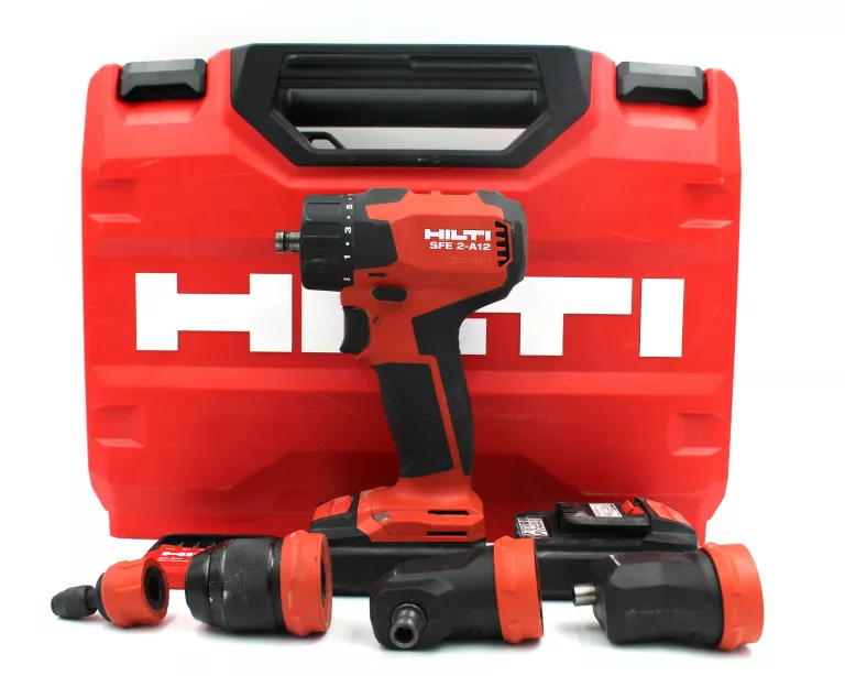 WKRĘTARKA HILTI SFE 2-A12 + KOŃCÓWKI ZESTAW