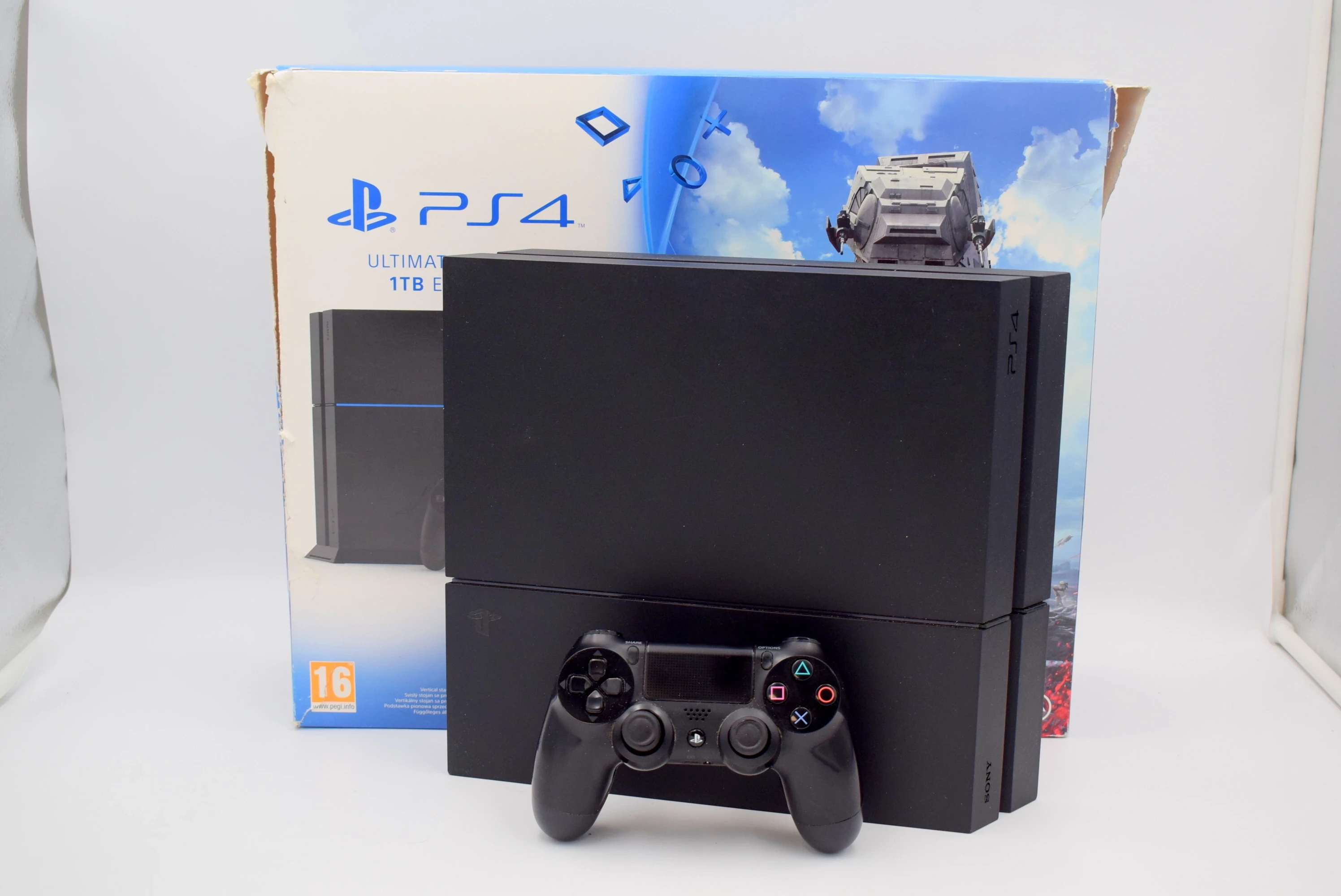 KONSOLA SONY PLAYSTATION PS4 1TB CUH-1216B KOMPLET | Konsole | Loombard.pl