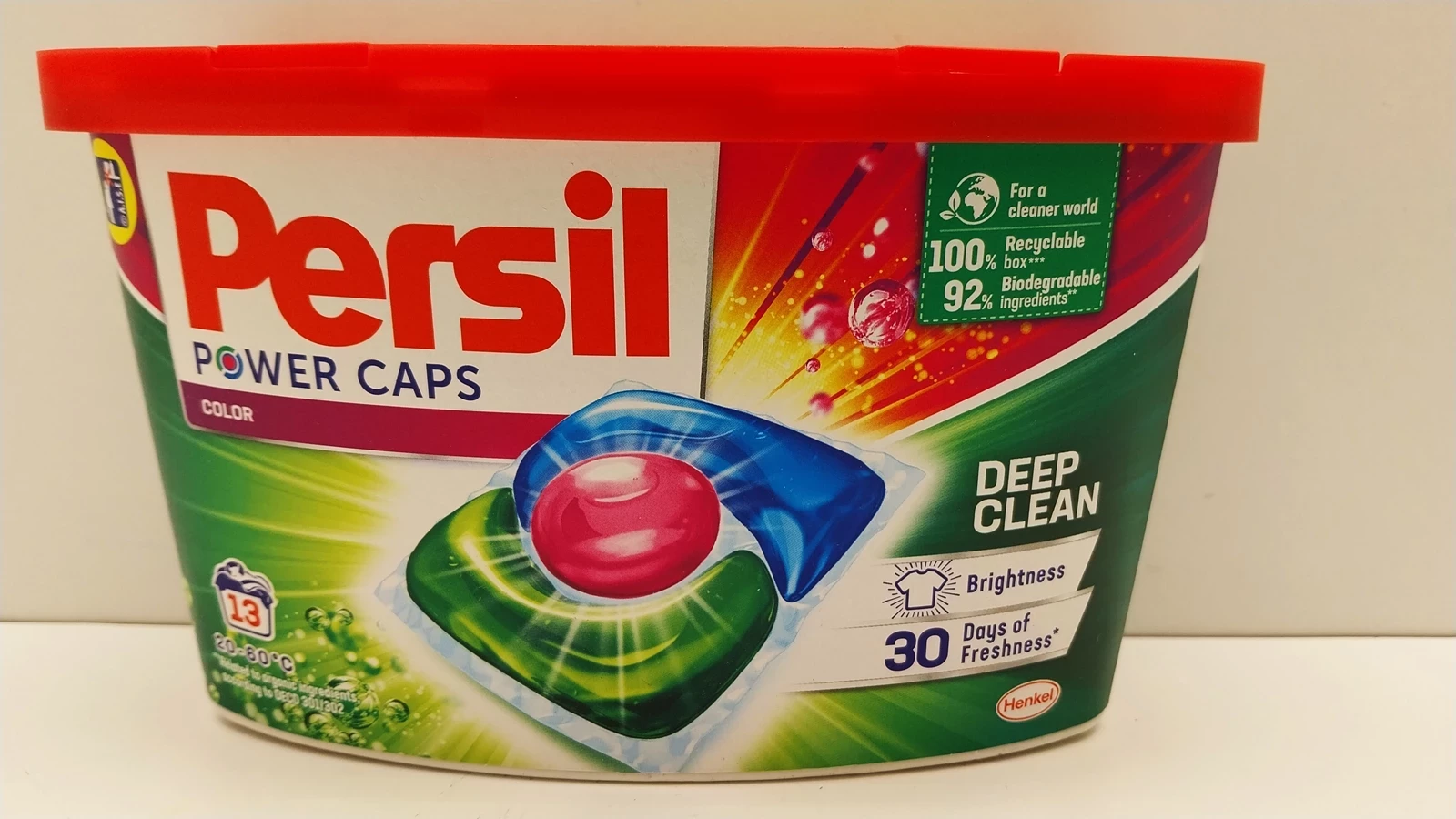 Persil Power Caps Color Deep Clean Pra Kapsu Ki I Tabletki Do