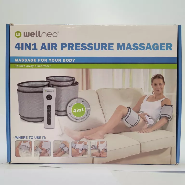 MASAŻER WELLNEO 4IN1 AIR PRESSURE MASSAGER