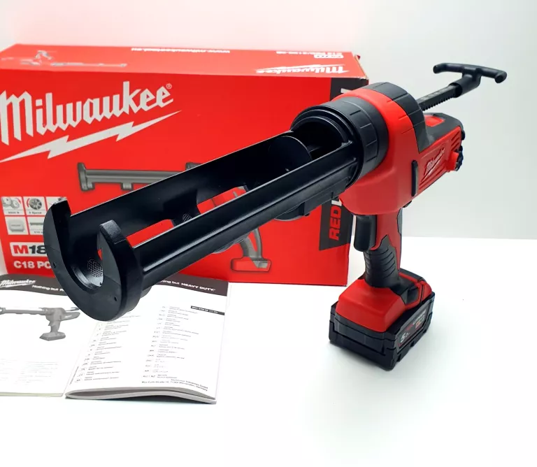 MILWAUKEE C18 PCG + AKU 5.0AH PISTOLET DO KLEJU