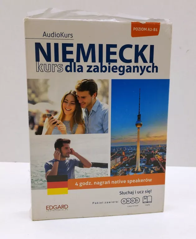 NIEMIECKI. KURS DLA ZABIEGANYCH +4CD