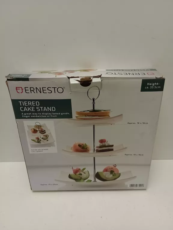 ETAŻERKA PATERA PORCELANOWA ERNESTO