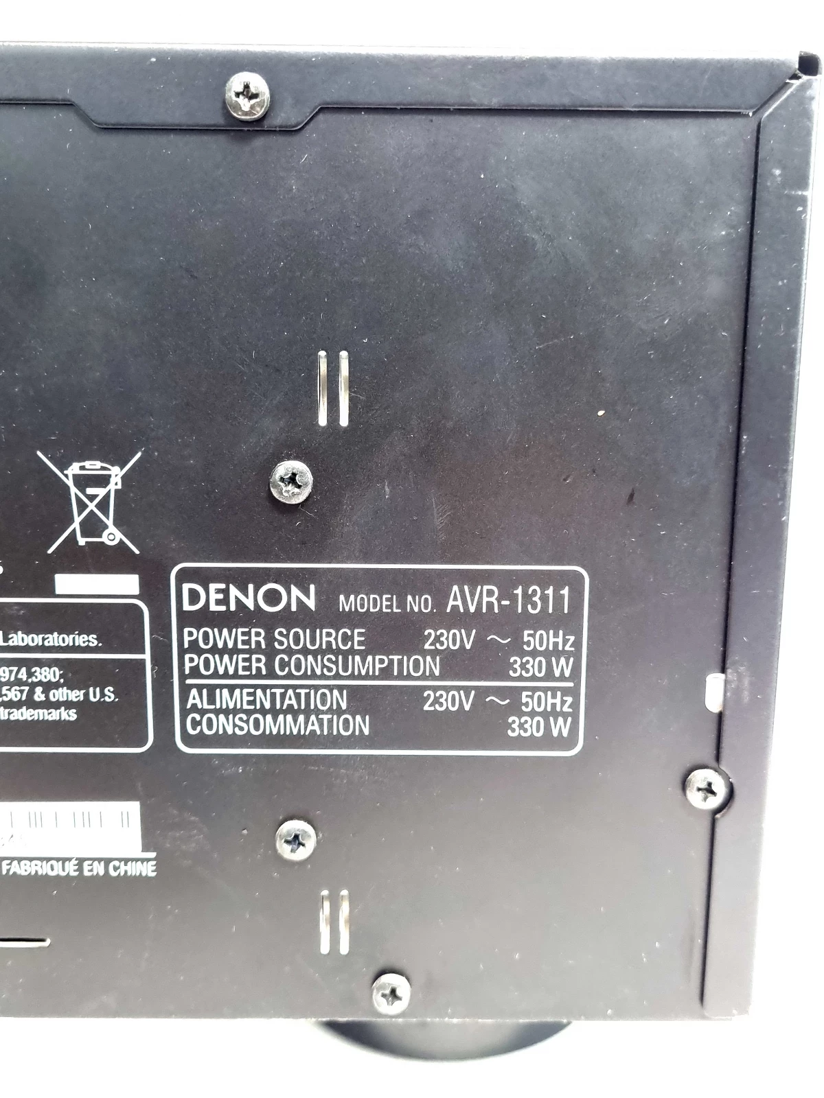 amplituner-denon-avr-1311-czarny-ean-gtin-4582116364802