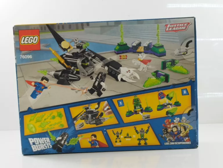 KLOCKI LEGO SUPER HEROES SUPERMAN I KRYPTO ŁĄCZĄ SIŁY 76096