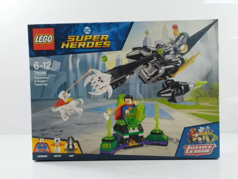 KLOCKI LEGO SUPER HEROES SUPERMAN I KRYPTO ŁĄCZĄ SIŁY 76096