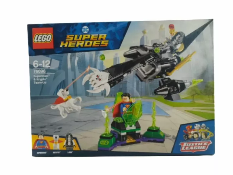 KLOCKI LEGO SUPER HEROES SUPERMAN I KRYPTO ŁĄCZĄ SIŁY 76096