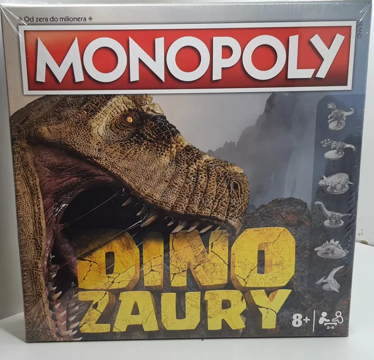 GRA PLANSZOWA MONOPOLY - DINOZAURY - HASBRO WM04013-POL