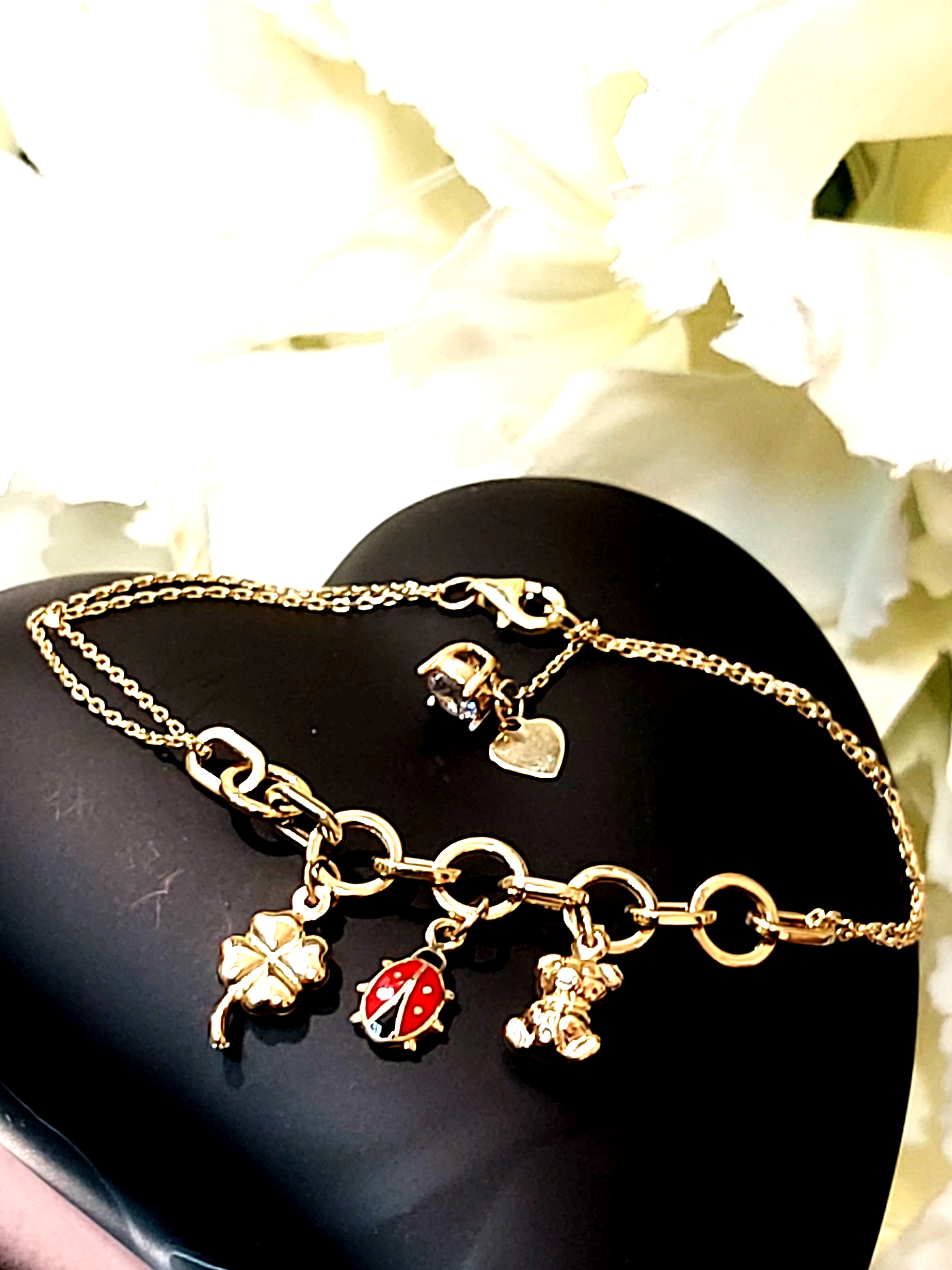 sliczna-zlota-bransoletka-z-przywieszkami-366g585-1719cm-rodzaj-2205-2