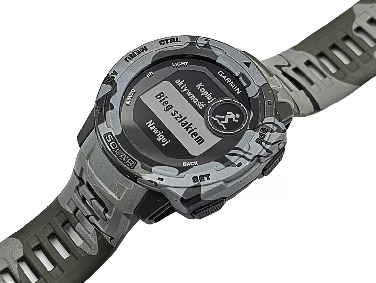 ZEGAREK SPORTOWY SMARTWATCH GARMIN INSTINCT SOLAR - CAMO EDITION