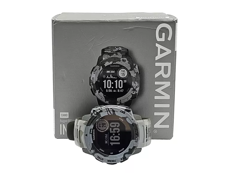 ZEGAREK SPORTOWY SMARTWATCH GARMIN INSTINCT SOLAR - CAMO EDITION