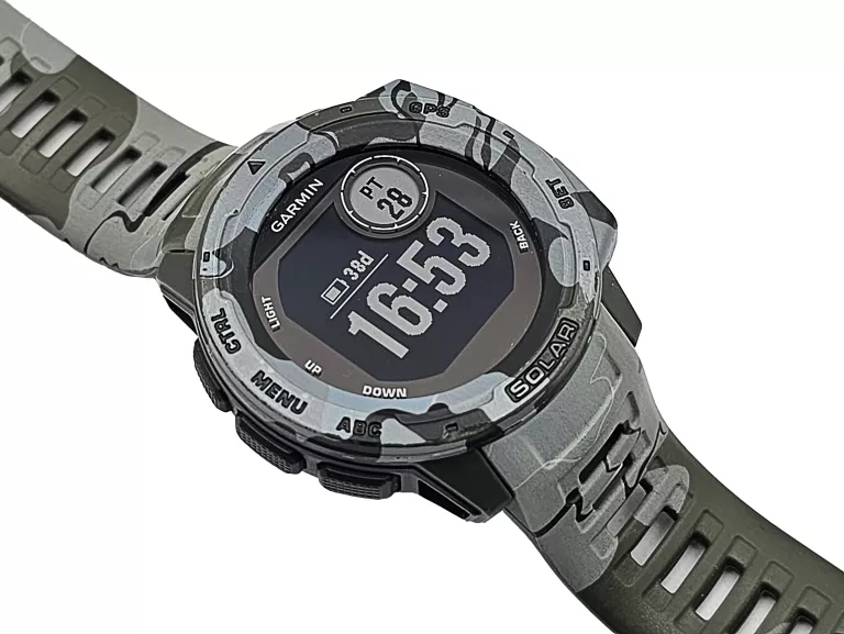 ZEGAREK SPORTOWY SMARTWATCH GARMIN INSTINCT SOLAR - CAMO EDITION