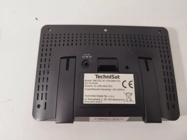 STACJA POGODY TECHNISAT IMETEO X1 BEZPRZEWODOWA