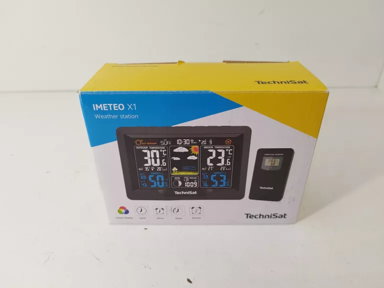 STACJA POGODY TECHNISAT IMETEO X1 BEZPRZEWODOWA