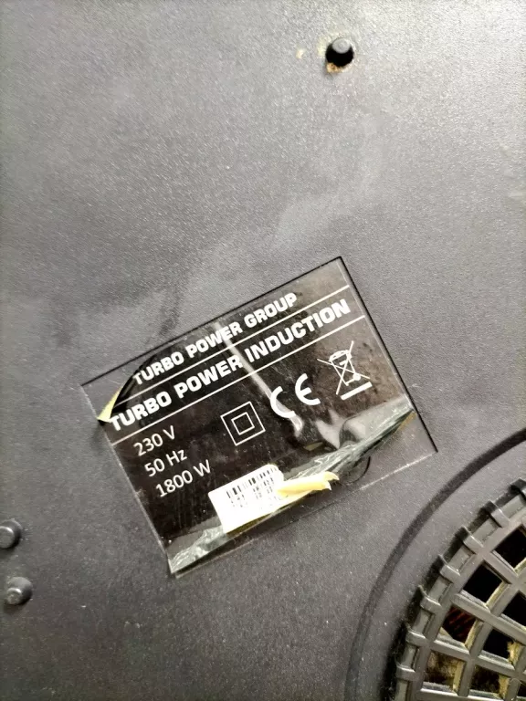 PŁYTA INDUKCYJNA TPI TURBO POWER