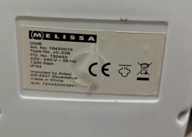 MOP PAROWY MELISSA JC-228 1300W